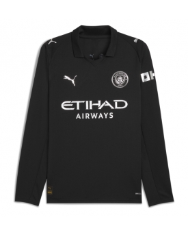 Billige Fotballdrakt Manchester City Replika Bortedrakt 2025-26 Langermet Billige Fotballdrakt Manchester City Replika Bortedrakt 2025-26 Langermet